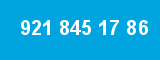 921 845 17 86 921 845 17 86